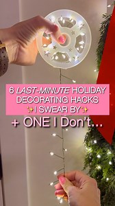 Comment LOVE IT in the comments below and I’ll share all the links and details from this video directly with you! If your holiday decorations are already up but you want to add a little extra magic, these 6 Amazon decorating hacks have been total game‑changers for me.�From plug‑in cluster lights that make garland sparkle, to padded protectors that stop wreaths from scratching your doors, to a stocking stand that saves renters with no mantel — these solve so many little pain points we all deal wi