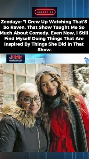 Zendaya's Comedy Coach Was Actually Raven-Symoné 😂 #zendaya #inspiration