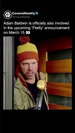 No way they got Adam Baldwin 😲 #firefly