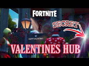 FORTNITE - VALENTINE HUB 2021 ALL SECRETS - THE LOVE STORY PAGES