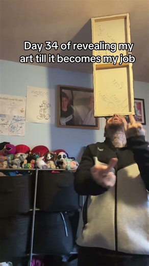 Horror ghost face painting #myartistlife #artist