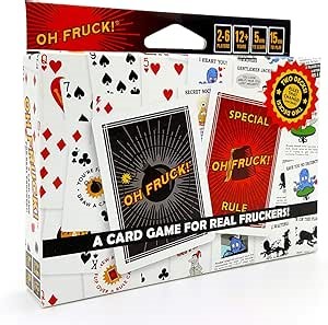 Oh Fruck! A Raucous Card Game That Combines Strategy with Special Rules That Change Every Time You Play.