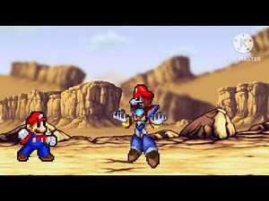 Mario vs mecha Mario