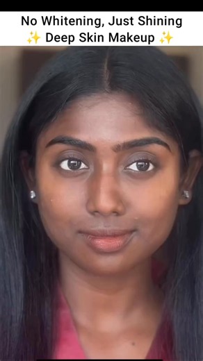 Mua pavis_cream_and_contour | dark skin bridal makeup tutorial step by step #shorts #makeup #bridal
