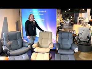 Stressless Recliners Come in 3 Sizes - Here's Why!