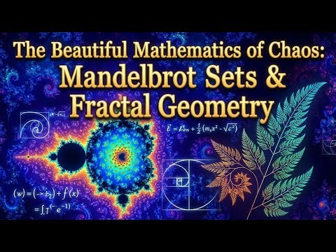The Beautiful Mathematics of Chaos: Mandelbrot Sets & Fractal Geometry
