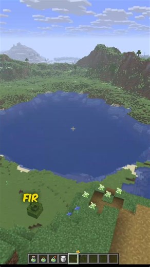 The Deepest Lake in Minecraft!!😲