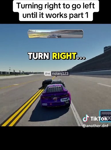 NASCAR Gaming Experience: Turning Right to Go Left