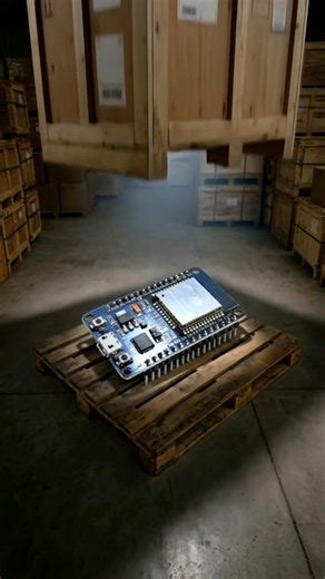 I Found a Hidden ESP32 Robot Inside This Crate
