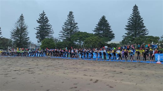 58 Elite women are off and underway in the first World Cup on tour in New Plymouth! Watch the action in the 2023 World Triathlon Cup New Plymouth on TriathlonLive.tv | World Triathlon