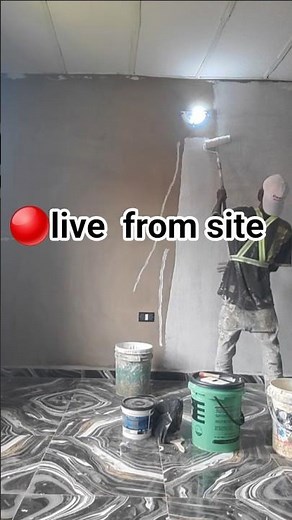 Painting Walls Brilliant White | Emulsion First Coat Process #paintingtips
