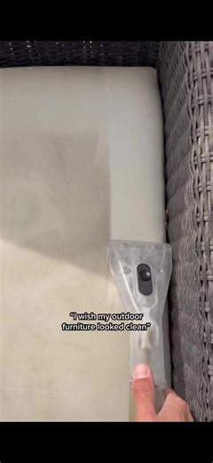 Your wish is our command🪄 Our outdoor furniture cleaning lifts built up dirt and residue, so your patio cushions feel fresh again, just in time for the nice weather coming our way🙌