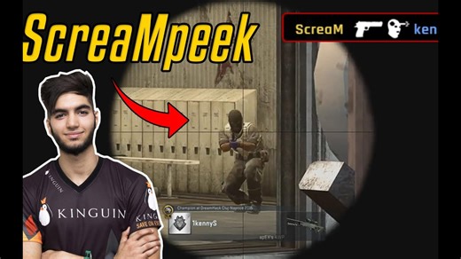 来欣赏爆头哥ScreaM的顶级操作！CS高光剪辑！