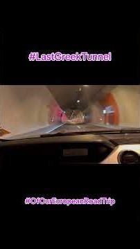 Early Morning Mustang V8 Sound Test - Last Greek Tunnel Before Ferry Home To Zante - BoysToys