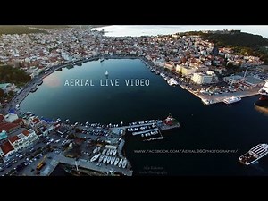 ΠΕΤΏΝΤΑΣ ΠΆΝΩ ΑΠΟ ΤΗΝ ΜΥΤΙΛΉΝΗ | MYTILENE | LESVOS | Aerial live video