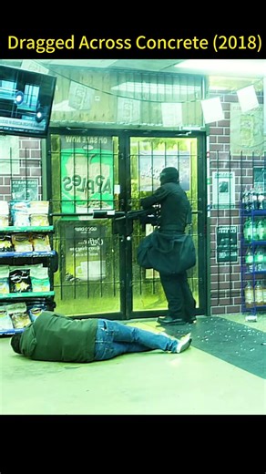 👁️ Robber shoots the potato chips! | Dragged Across Concrete (2018) 🎬 #movie