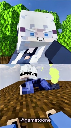 JJ vs JJ'S SIS! 😱 Hide & Seek | 99 Nights Minecraft #shorts