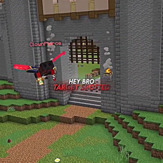 ClownPierce Showed No Fear.. | #minecraft #edit