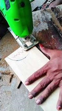 The technique for forming a pattern is simply using a piece of thread