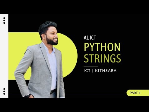 AL ICT Python - Strings