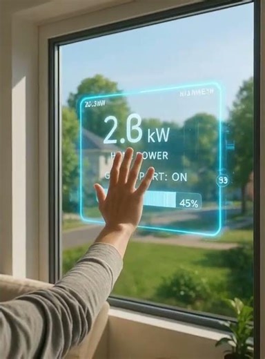 POV: Your Windows Power Your Home in 3000