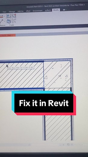 Cách khắc phục lỗi hiển thị cột trong Revit