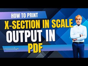 Perfect Scale Printing! X-Section PDF Output Made Super Easy