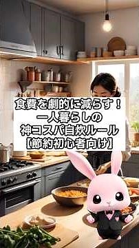食費を劇的に減らす！一人暮らしの神コスパ自炊ルール4選【節約初心者にもおすすめ】