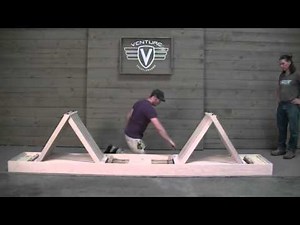 Custom Shuffleboard Table Installation by Venture Shuffleboard