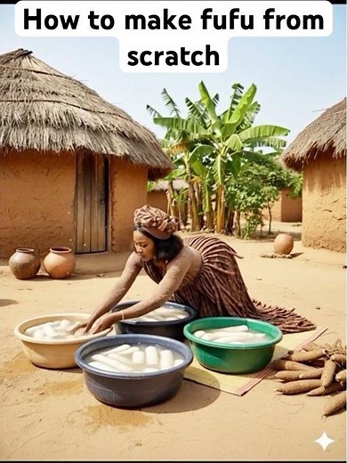 How to make fufu from scratch