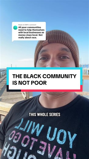 Replying to @DBR conflating Black people and poverty is racist as hell. My Black 🍑 has a seven-figure inheritance bro 😂