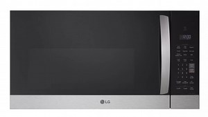 LG Microwave Over-The-Range 1.7 Cu. Ft. in PrintProof Stainless Steel - MVEM1721F