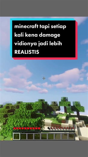 Minecraft Realistis: Setiap Kena Damage Jadi Nyata!