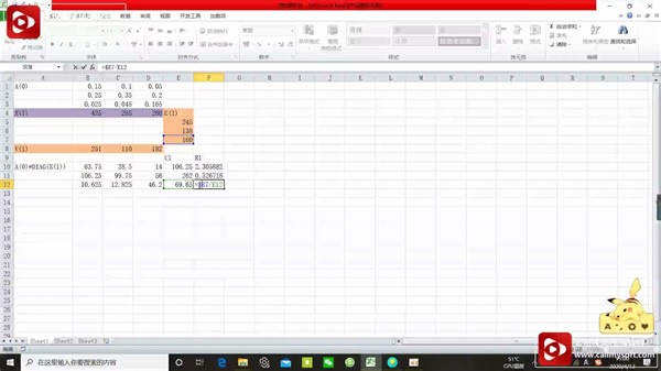 投入产出表RAS法