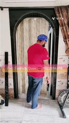 🚪 PVC Folding Door Price & Design | Perfect Solution for Small Spaces Now for Arch frame too