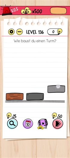 Brain Test 1 Answers Level 136 #braintest #braintestanswers #answer #level136 #challenge #puzzlegame #solved #136 #fypシ #fyp #viral #foryoupage #BrainPuzzleS0lver