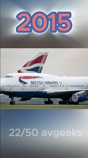 British Airways 75 Years of Aircraft Evolution #aviation #avgeek