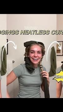 HOW TO: HEATLESS CURLS WITH LEGGINGS | TUTORIAL | METHOD