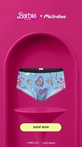 11 reactions | Now you can live the dream life like Barbie™, in your new, super-soft and stretchy MeUndies looks. | MeUndies | Facebook