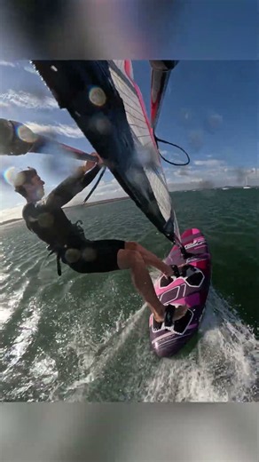 Windsurfing Downwind 360 😏👌