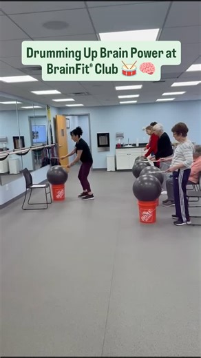 18 reactions · 6 comments | Our BrainFit Club® participants are drumming their way to better brain health. This upbeat activity boosts memory, focus, mood, and coordination all while having a great time together. 論易 BrainFit® Club is offered Monday-Friday from 1:30 PM - 3:30 PM in the Cognasium at Kemper Cognitive Wellness. For more information about our BrainFit® programs, contact us: Call 216-337-1400 or email info@kemperwellness.com. | Kemper Cognitive Wellness | Facebook