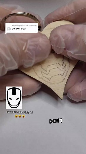 Ironman Pyrography ASMR Tutorial Part 1