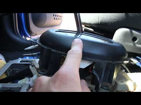 How to remove/replace transmission indicator light from PT Cruiser