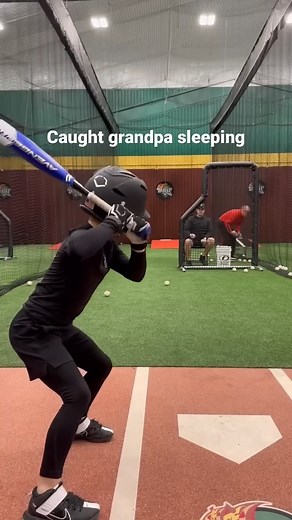 Caught grandpa sleeping #baseball #baseballlife #fyp #comedy #7yearsold #funny #highlights #batting | Memphis Starling Reels Media