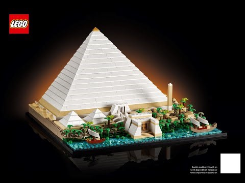 LEGO Architecture | 21058 The Great Pyramid of Giza | Building instructions