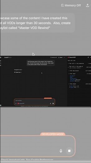 AI + Streaming: ChatGPT Controls Dacast in Seconds | Dacast Shorts