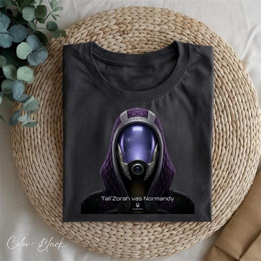 Tali'zorah Shirt, Mass Effect Shirt for Fan, Gift for Gamers - Etsy
