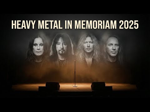 Heavy Metal In Memoriam 2025 | Remembering Fallen Legends