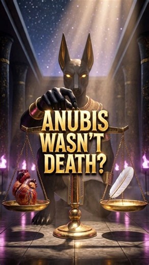The secret role of Egypt's jackal god | #anubis #egyptiangods #ytshorts #shorts