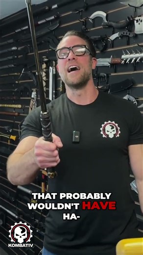 Urban Combat Baton: Testing its Power and Durability! #shorts